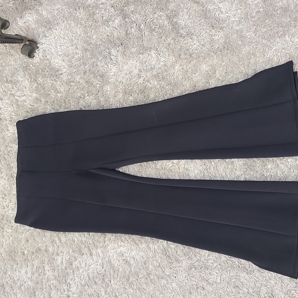 Flare black dress pants